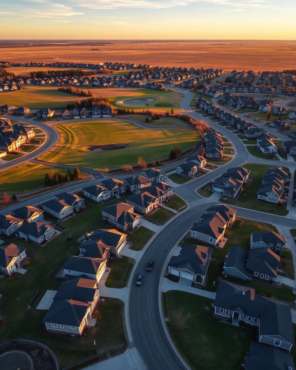 Harbour Landing neighbourhood in Regina
